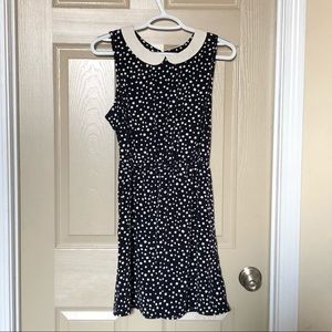 Forever 21 collared polka dot dress. large.
